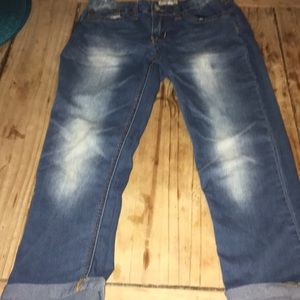 Womans capris stretch jeans